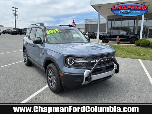 Azure Gray Metallic Tri-Coat 2025 Ford Bronco Sport Big Bend