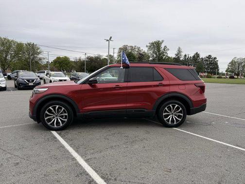 Rapid Red Metallic Tinted Clearcoat 2020 Ford Explorer ST