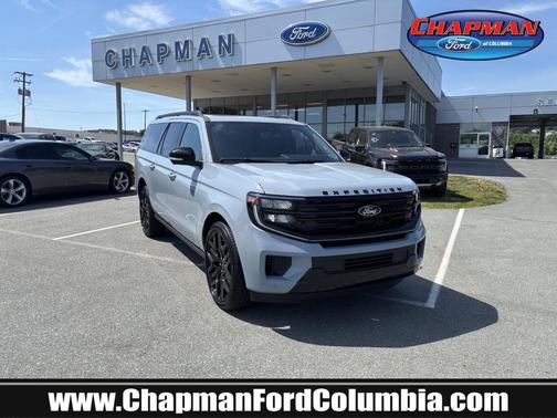 Glacier Gray Metallic Tri-Coat 2026 Ford Expedition Max Platinum