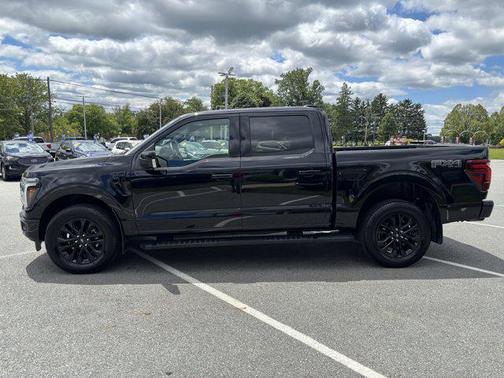 Agate Black Metallic 2025 Ford F-150 Lariat