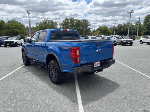 Velocity Blue Metallic 2021 Ford Ranger LARIAT