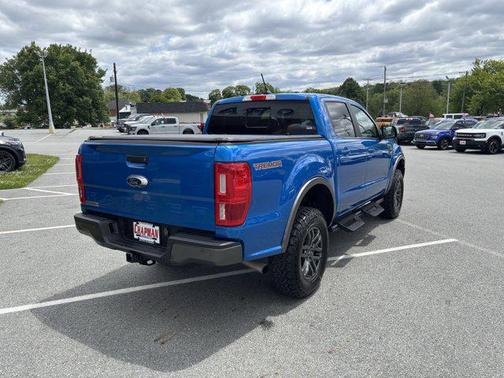 Velocity Blue Metallic 2021 Ford Ranger LARIAT