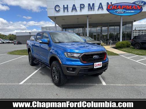 Velocity Blue Metallic 2021 Ford Ranger LARIAT