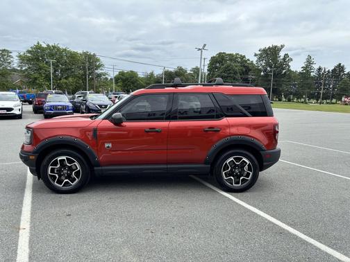 Hot Pepper Red Tinted Clearcoat 2022 Ford Bronco Sport Big Bend