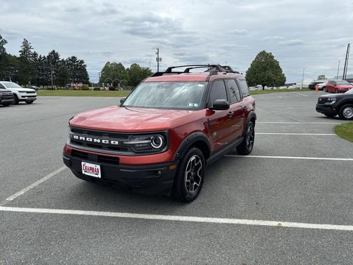 Hot Pepper Red Tinted Clearcoat 2022 Ford Bronco Sport Big Bend