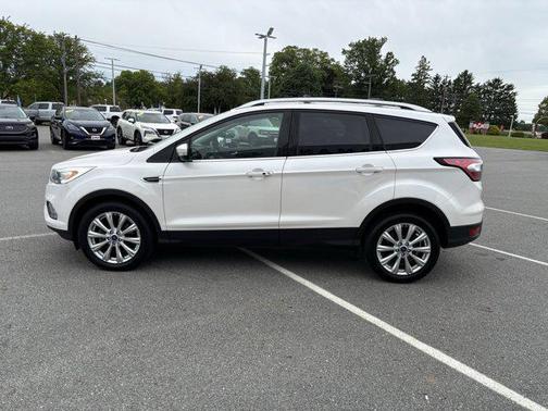 White Platinum 2018 Ford Escape Titanium