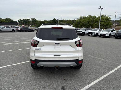 White Platinum 2018 Ford Escape Titanium
