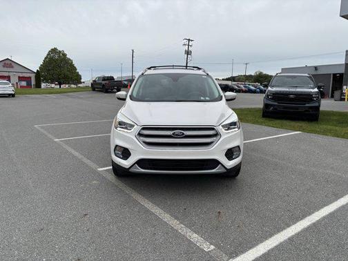 White Platinum 2018 Ford Escape Titanium