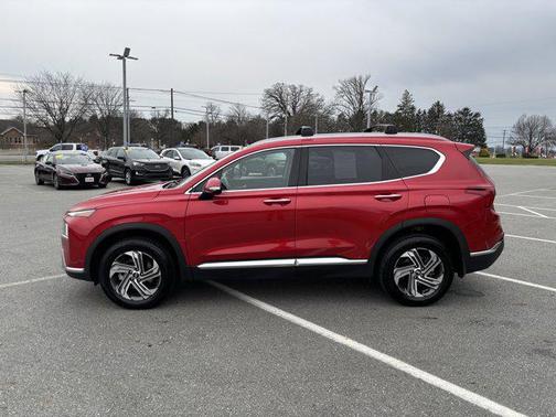 Calypso Red 2022 Hyundai SANTA FE SEL 2.4