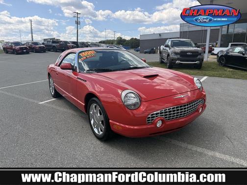 Torch Red 2002 Ford Thunderbird Base