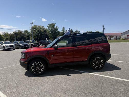 Ruby Red Metallic Tinted Clearcoat 2025 Ford Bronco Sport Outer Banks