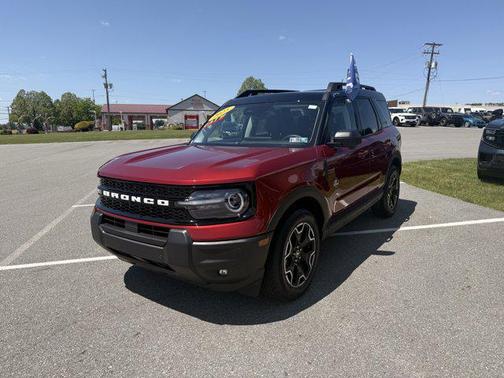 Ruby Red Metallic Tinted Clearcoat 2025 Ford Bronco Sport Outer Banks