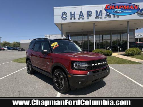 Ruby Red Metallic Tinted Clearcoat 2025 Ford Bronco Sport Outer Banks