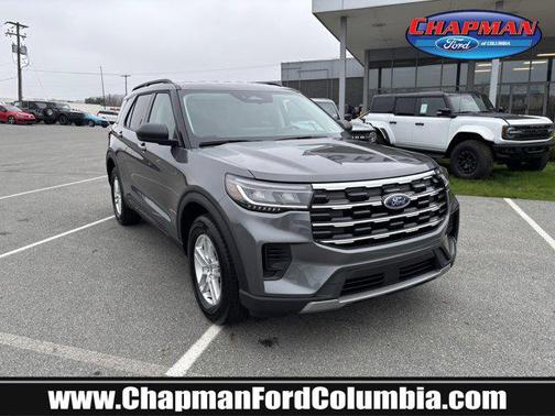 Carbonized Gray Metallic 2026 Ford Explorer Active