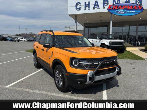 Orange Fury Metallic Tri-Coat 2026 Ford Bronco Sport Big Bend