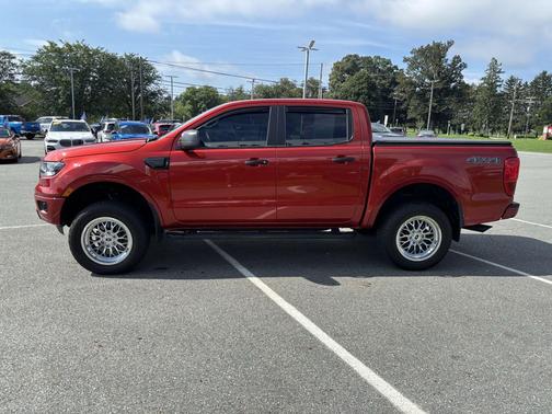 Hot Pepper Red Metallic Tinted Clearcoat 2022 Ford Ranger XLT