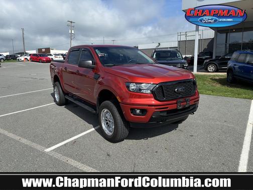 Hot Pepper Red Metallic Tinted Clearcoat 2022 Ford Ranger XLT
