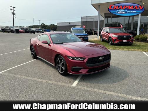 Molten Magenta Metallic Tri-coat 2025 Ford Mustang EcoBoost Premium