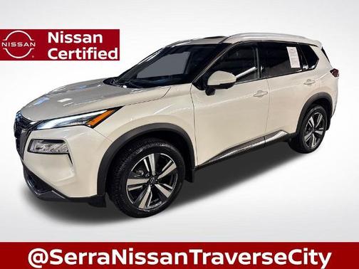 White 2023 Nissan Rogue SL