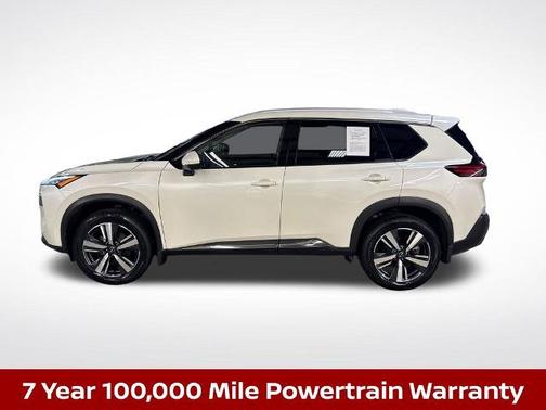 White 2023 Nissan Rogue SL