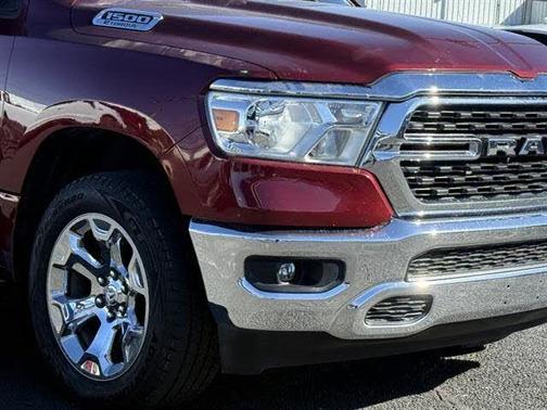 Red 2022 RAM 1500 Big Horn