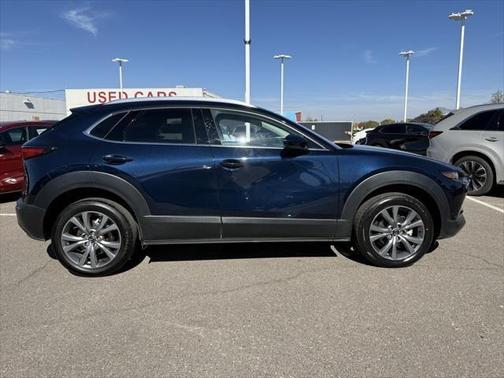 Deep Crystal Blue Mica 2025 Mazda CX-30 Premium Package