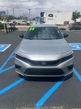 Silver 2023 Honda Civic Sport