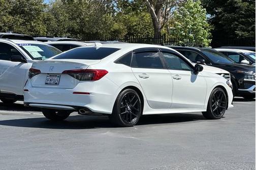 Platinum White Pearl 2023 Honda Civic