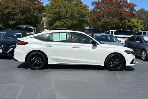 Platinum White Pearl 2023 Honda Civic
