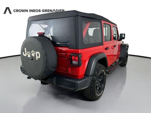 Firecracker Red Clearcoat 2022 Jeep Wrangler Unlimited Sport