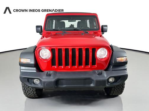 Firecracker Red Clearcoat 2022 Jeep Wrangler Unlimited Sport