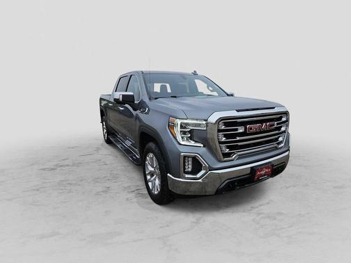 Satin Steel Metallic 2022 GMC Sierra 1500 SLT