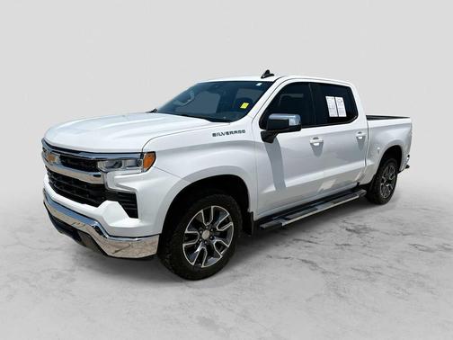 Summit White 2022 Chevrolet Silverado 1500 LT