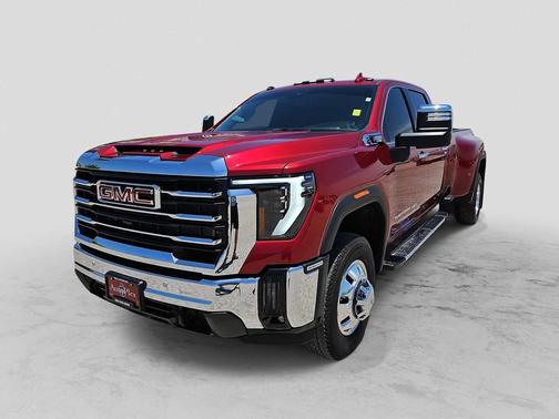 Volcanic Red Tintcoat 2025 GMC Sierra 3500 SLT