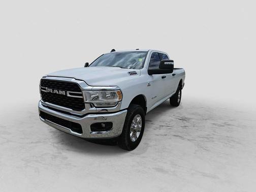 Bright White Clearcoat 2024 RAM 2500 Big Horn 4x4 Crew Cab 64 Box