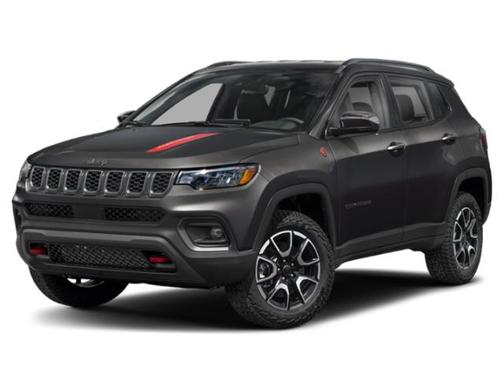 Diamond Black Crystal Pearlcoat 2025 Jeep Compass Trailhawk