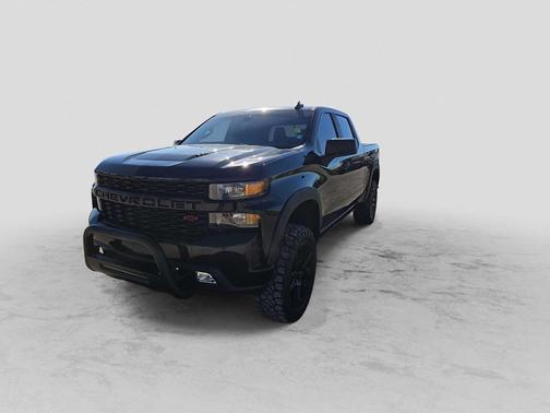 Black 2021 Chevrolet Silverado 1500 Custom Trail Boss