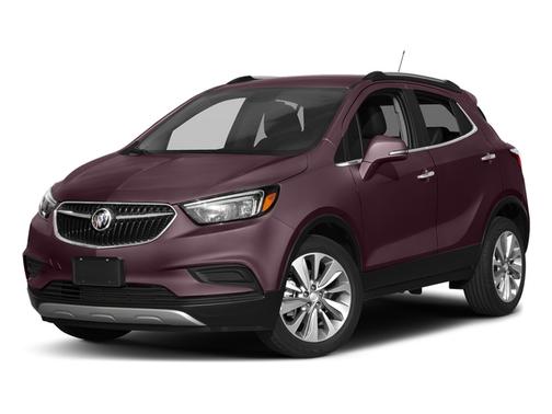 Black Cherry Metallic 2017 Buick Encore Preferred