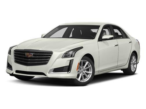 Crystal White Tricoat 2018 Cadillac CTS 3.6L Luxury