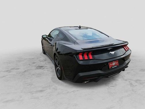 SHADOW BLACK 2025 Ford Mustang EcoBoost Premium