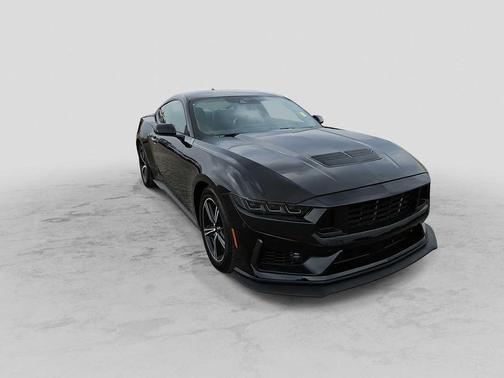 SHADOW BLACK 2025 Ford Mustang EcoBoost Premium