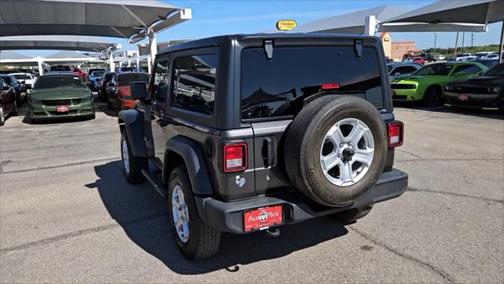 Granite Crystal Metallic Clearcoat 2019 Jeep Wrangler Sport S