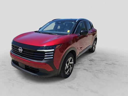 Scarlet Ember Tintcoat/Super Black 2025 Nissan Kicks SV