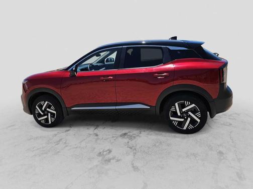 Scarlet Ember Tintcoat/Super Black 2025 Nissan Kicks SV