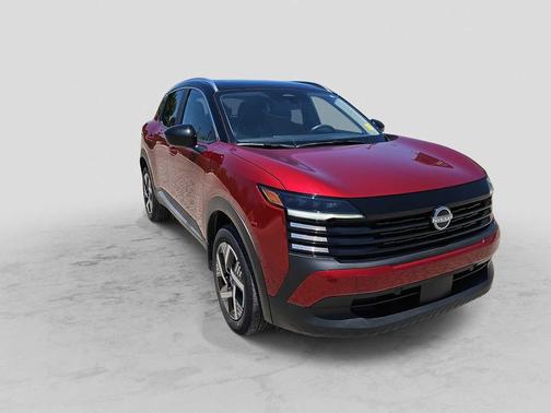 Scarlet Ember Tintcoat/Super Black 2025 Nissan Kicks SV