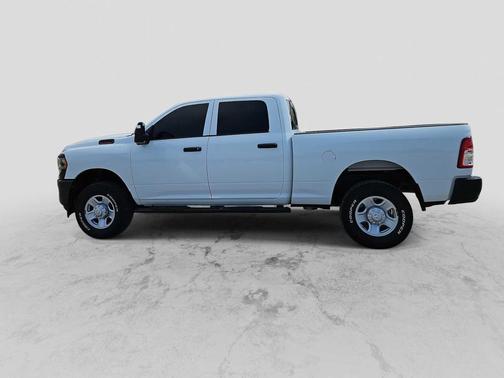 Bright White Clearcoat 2023 RAM 2500 Tradesman 4x4 Crew Cab 64 Box