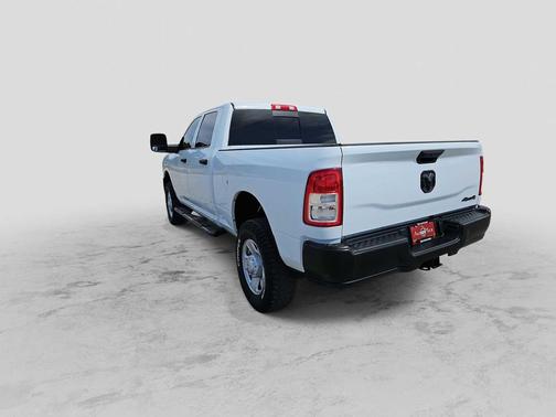 Bright White Clearcoat 2023 RAM 2500 Tradesman 4x4 Crew Cab 64 Box