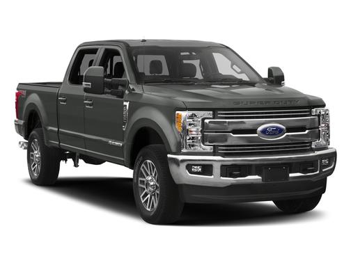 White Platinum Metallic Tri-Coat 2017 Ford F-250 Lariat
