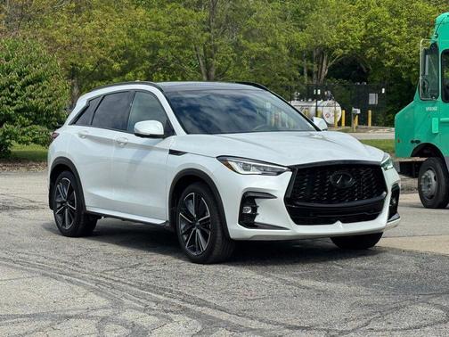 Radiant White 2023 INFINITI QX50 SPORT AWD