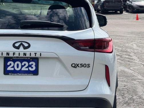 Radiant White 2023 INFINITI QX50 SPORT AWD